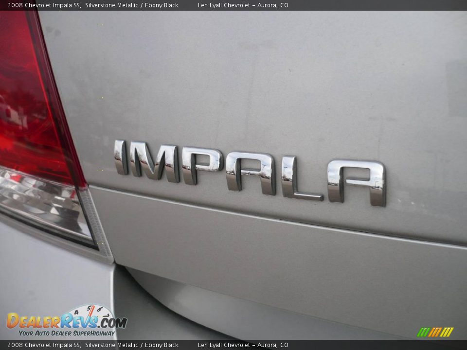 2008 Chevrolet Impala SS Silverstone Metallic / Ebony Black Photo #12