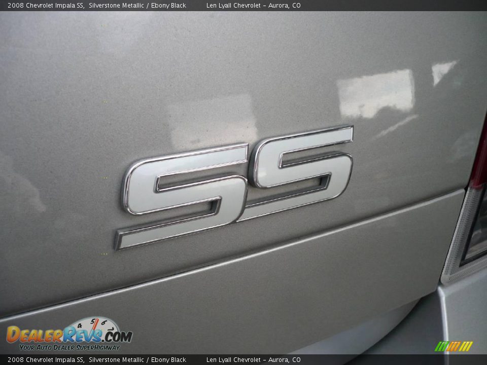 2008 Chevrolet Impala SS Silverstone Metallic / Ebony Black Photo #13