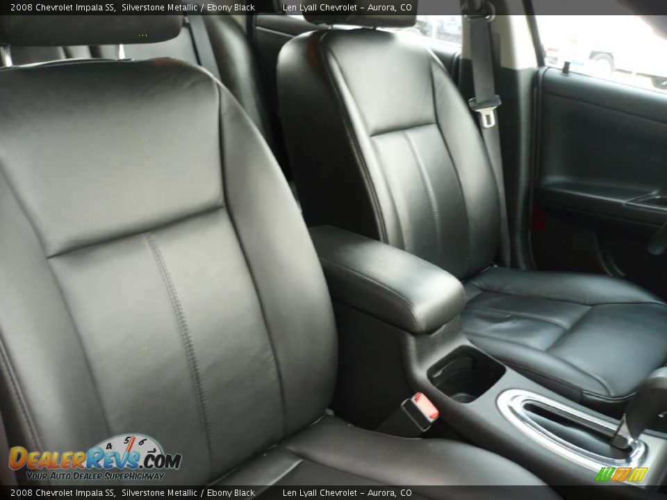 2008 Chevrolet Impala SS Silverstone Metallic / Ebony Black Photo #14
