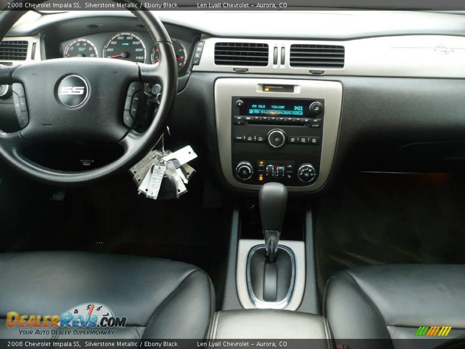 2008 Chevrolet Impala SS Silverstone Metallic / Ebony Black Photo #16
