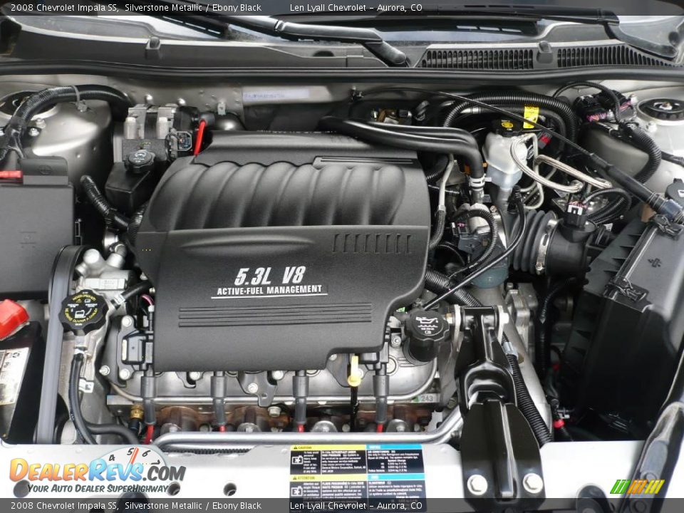 2008 Chevrolet Impala SS Silverstone Metallic / Ebony Black Photo #21