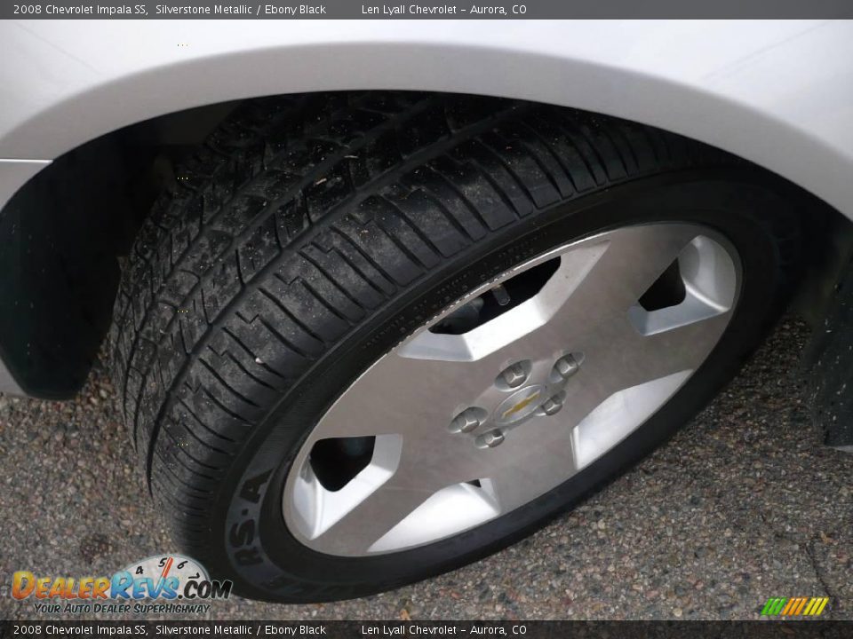 2008 Chevrolet Impala SS Silverstone Metallic / Ebony Black Photo #23