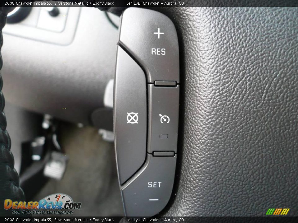 2008 Chevrolet Impala SS Silverstone Metallic / Ebony Black Photo #25