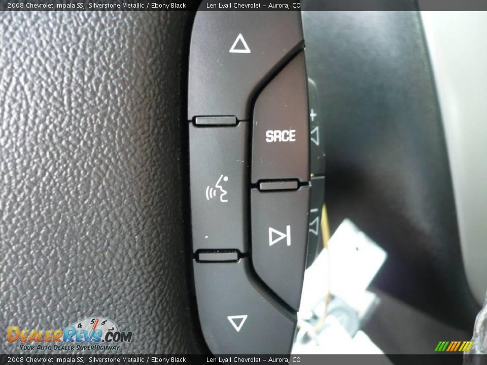 2008 Chevrolet Impala SS Silverstone Metallic / Ebony Black Photo #26