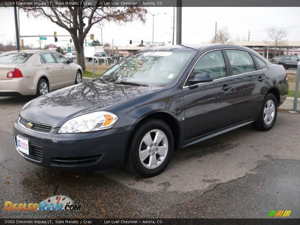 2009 Chevrolet Impala LT Slate Metallic / Gray Photo #3
