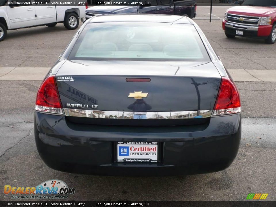 2009 Chevrolet Impala LT Slate Metallic / Gray Photo #5