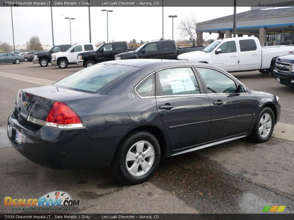 2009 Chevrolet Impala LT Slate Metallic / Gray Photo #6