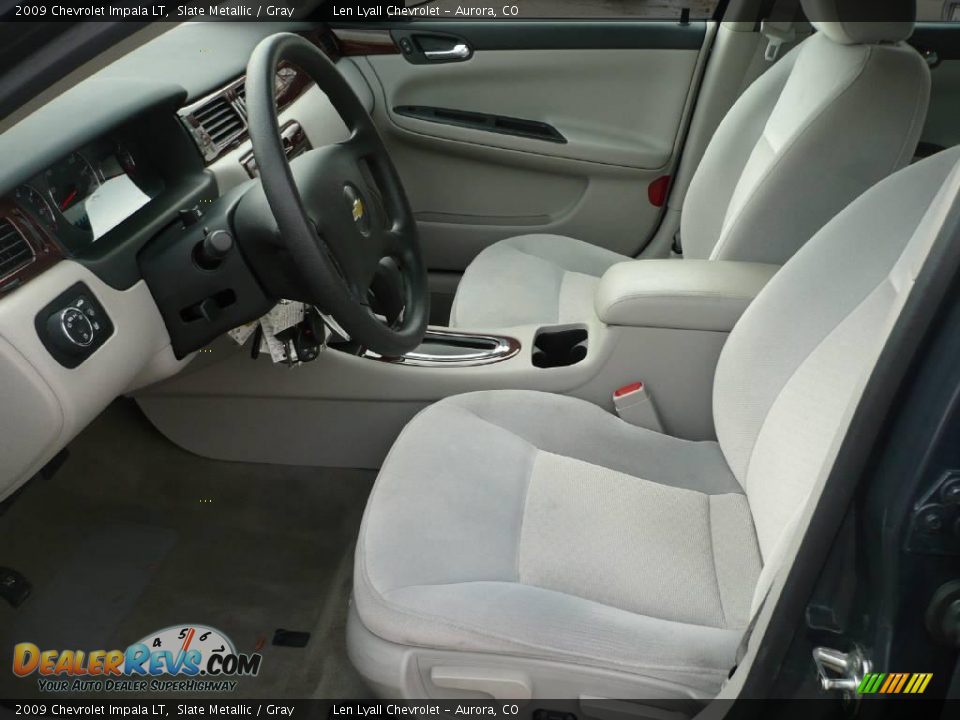 2009 Chevrolet Impala LT Slate Metallic / Gray Photo #9