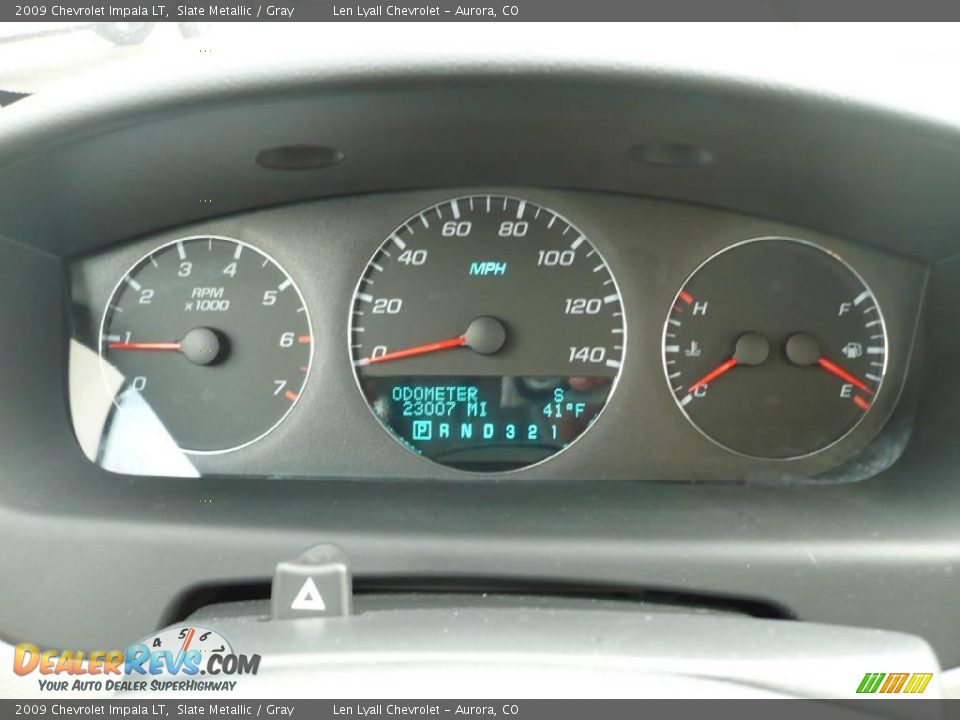 2009 Chevrolet Impala LT Slate Metallic / Gray Photo #16