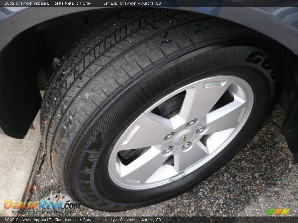 2009 Chevrolet Impala LT Slate Metallic / Gray Photo #21