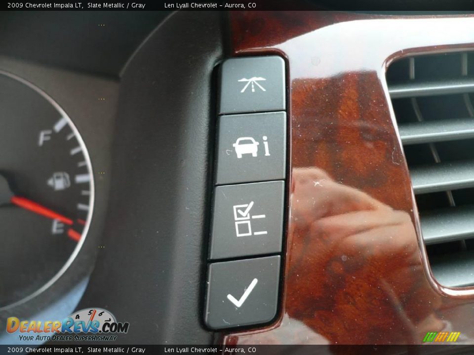 2009 Chevrolet Impala LT Slate Metallic / Gray Photo #24