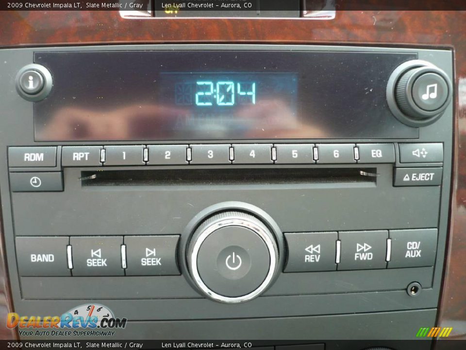 2009 Chevrolet Impala LT Slate Metallic / Gray Photo #25