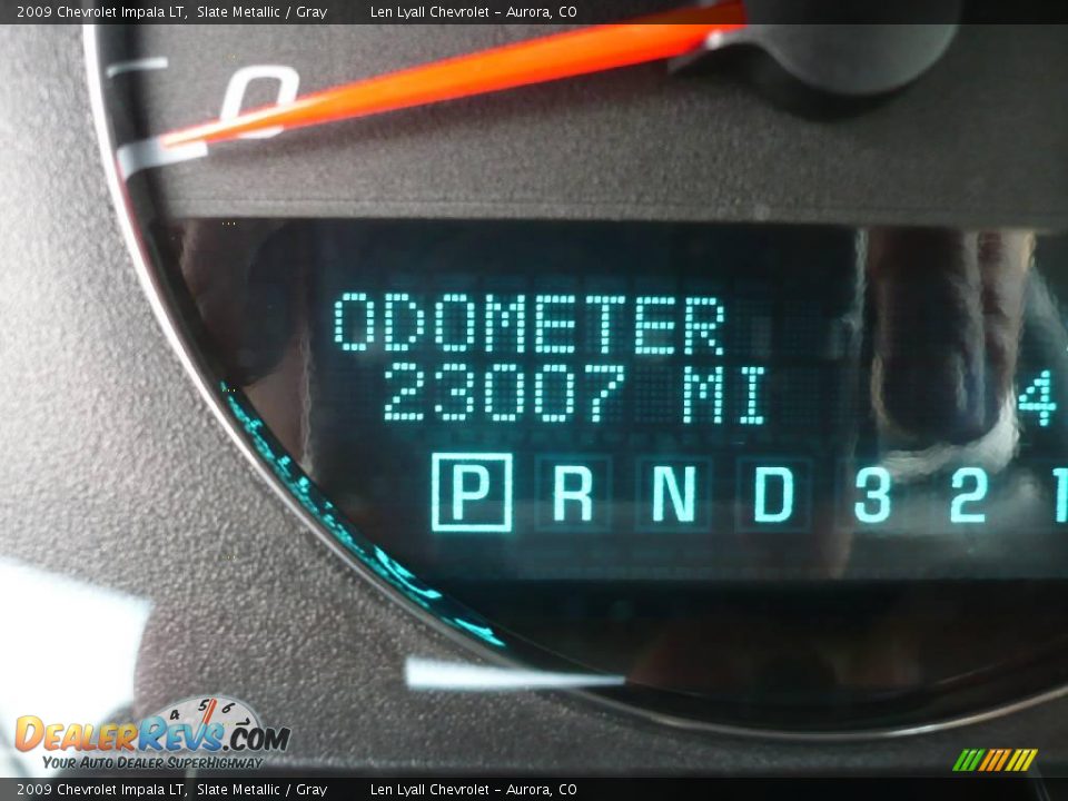 2009 Chevrolet Impala LT Slate Metallic / Gray Photo #27