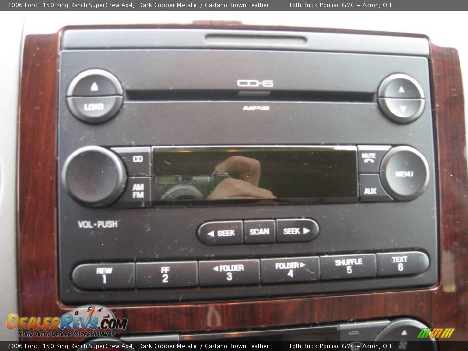 2006 Ford F150 King Ranch SuperCrew 4x4 Dark Copper Metallic / Castano Brown Leather Photo #4