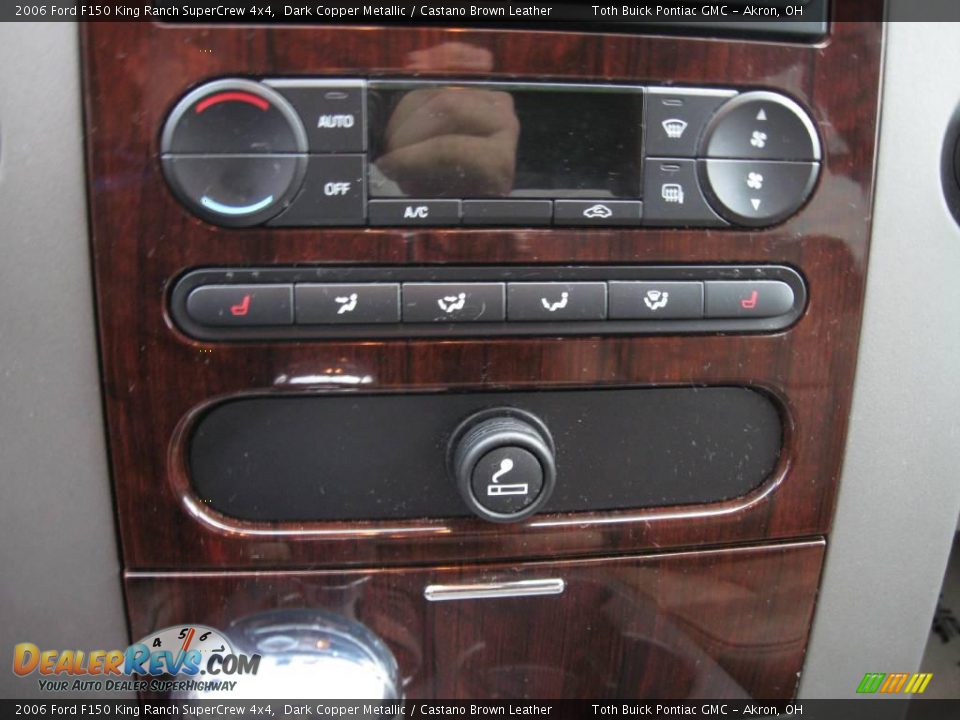 2006 Ford F150 King Ranch SuperCrew 4x4 Dark Copper Metallic / Castano Brown Leather Photo #5