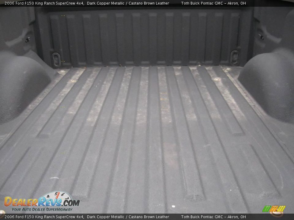 2006 Ford F150 King Ranch SuperCrew 4x4 Dark Copper Metallic / Castano Brown Leather Photo #12