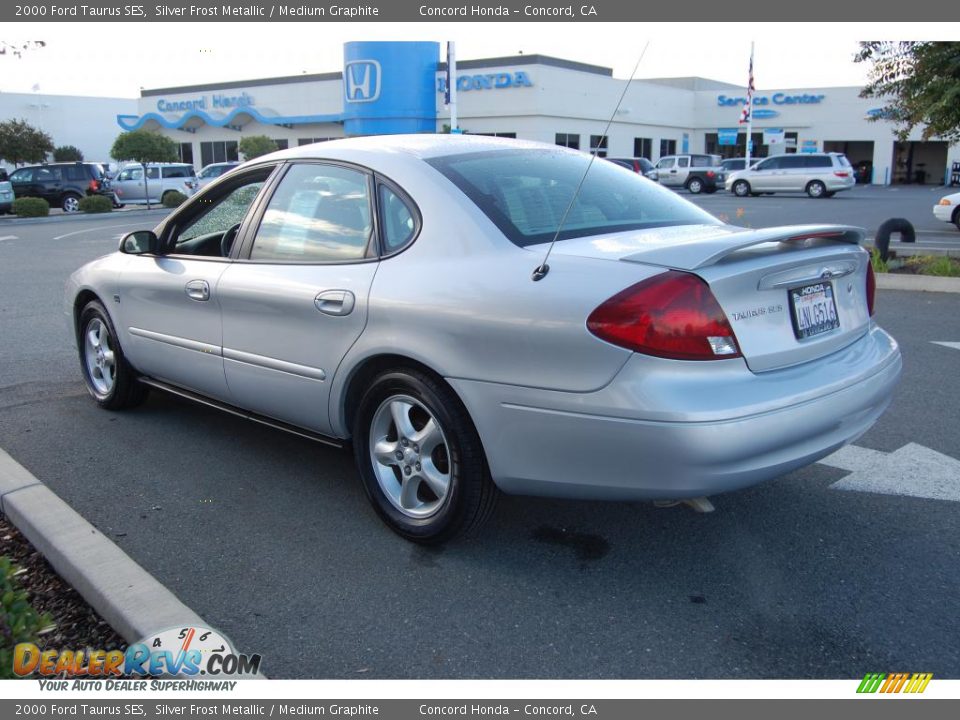 2000 Ford Taurus SES Silver Frost Metallic / Medium Graphite Photo #5