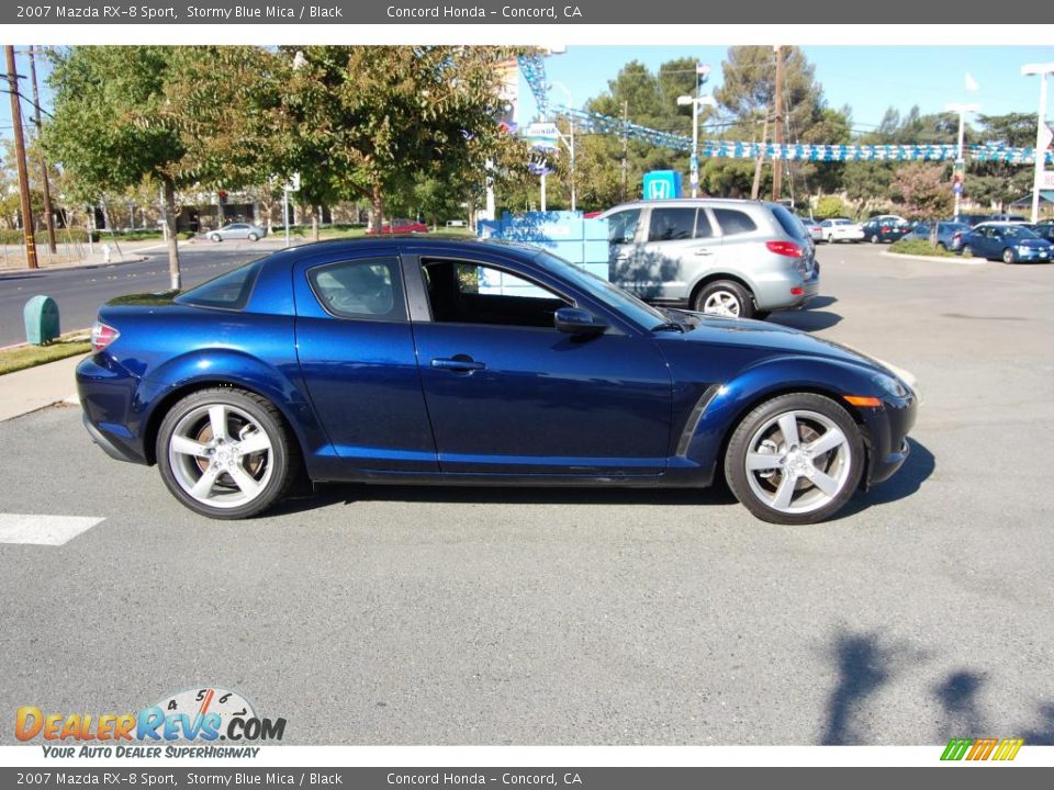 2007 Mazda RX-8 Sport Stormy Blue Mica / Black Photo #2