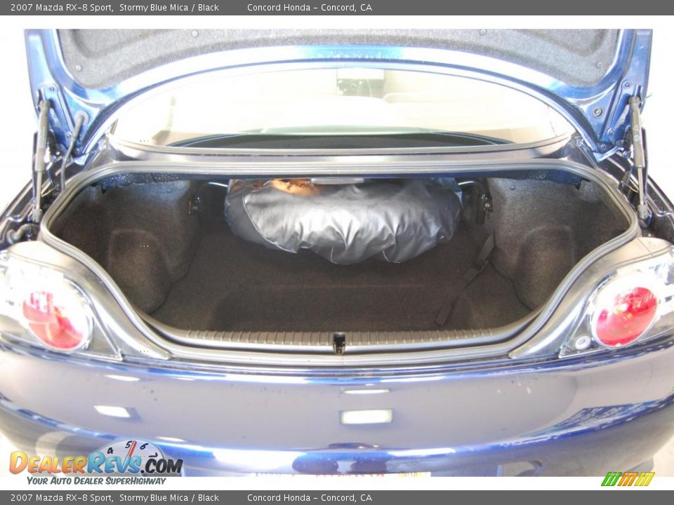 2007 Mazda RX-8 Sport Stormy Blue Mica / Black Photo #10