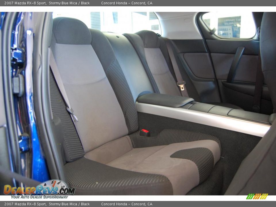 2007 Mazda RX-8 Sport Stormy Blue Mica / Black Photo #15