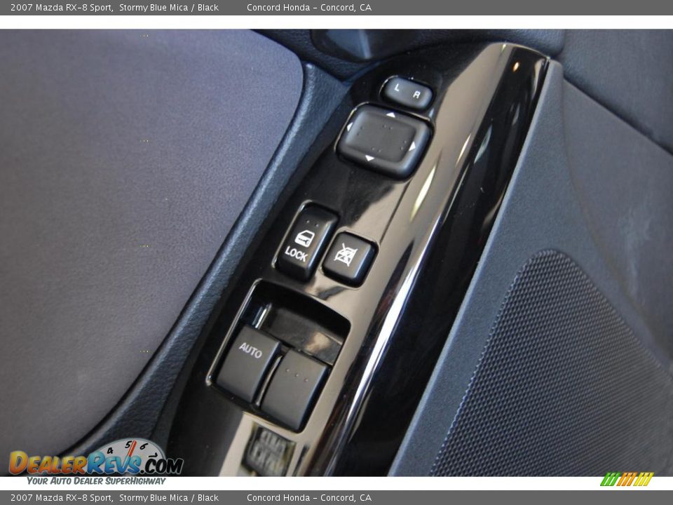 2007 Mazda RX-8 Sport Stormy Blue Mica / Black Photo #16