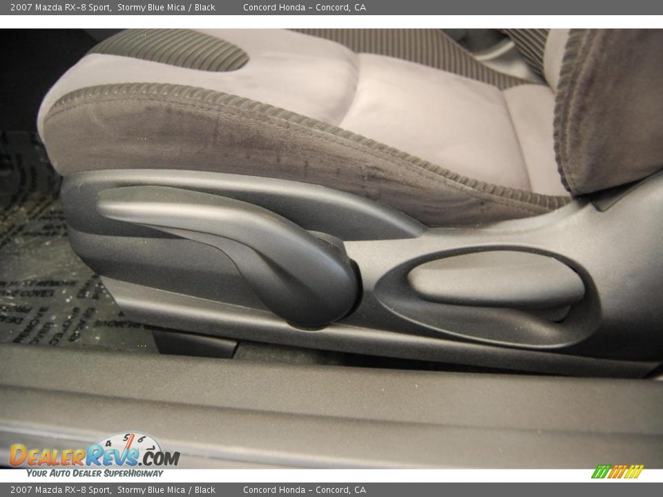 2007 Mazda RX-8 Sport Stormy Blue Mica / Black Photo #17