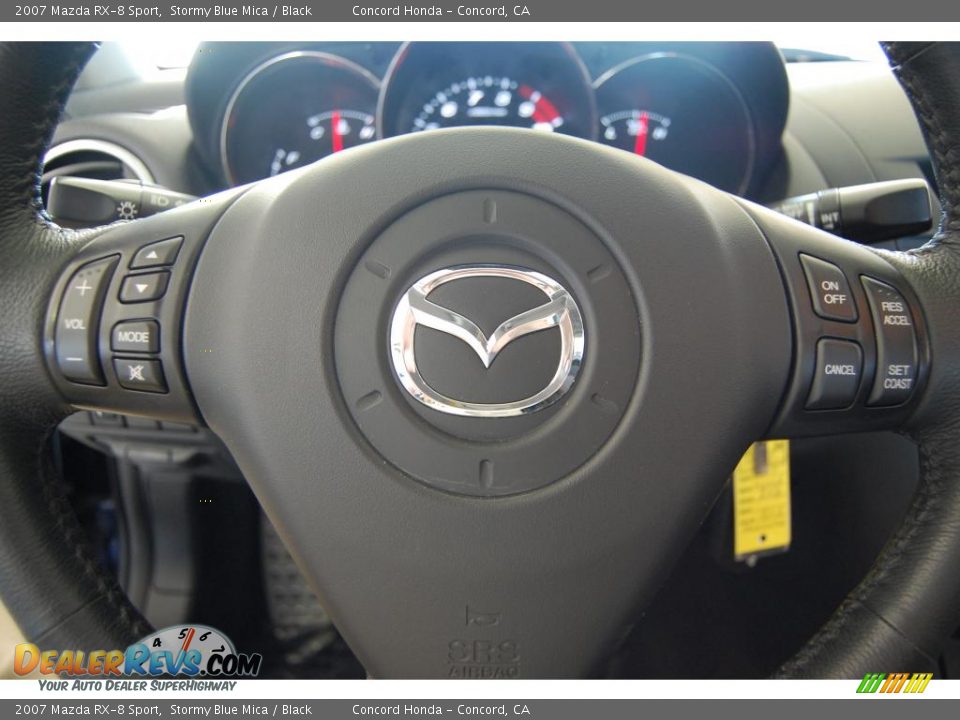 2007 Mazda RX-8 Sport Stormy Blue Mica / Black Photo #18