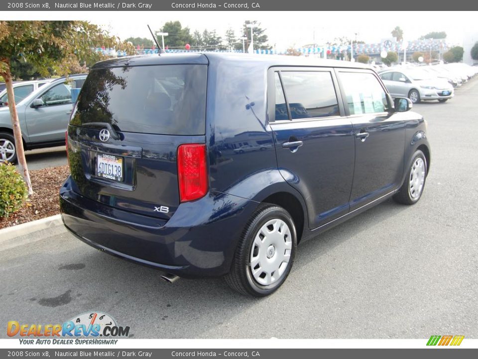2008 Scion xB Nautical Blue Metallic / Dark Gray Photo #3