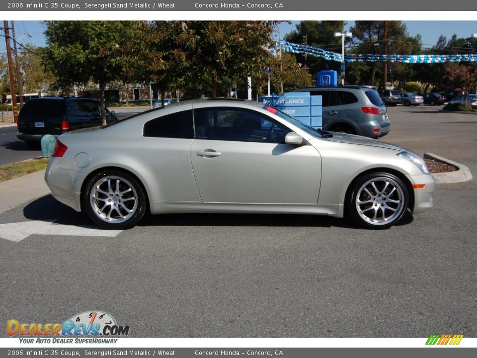 2006 Infiniti G 35 Coupe Serengeti Sand Metallic / Wheat Photo #2