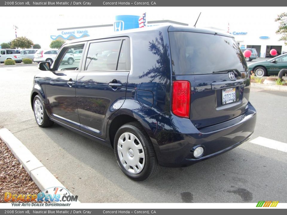 2008 Scion xB Nautical Blue Metallic / Dark Gray Photo #5