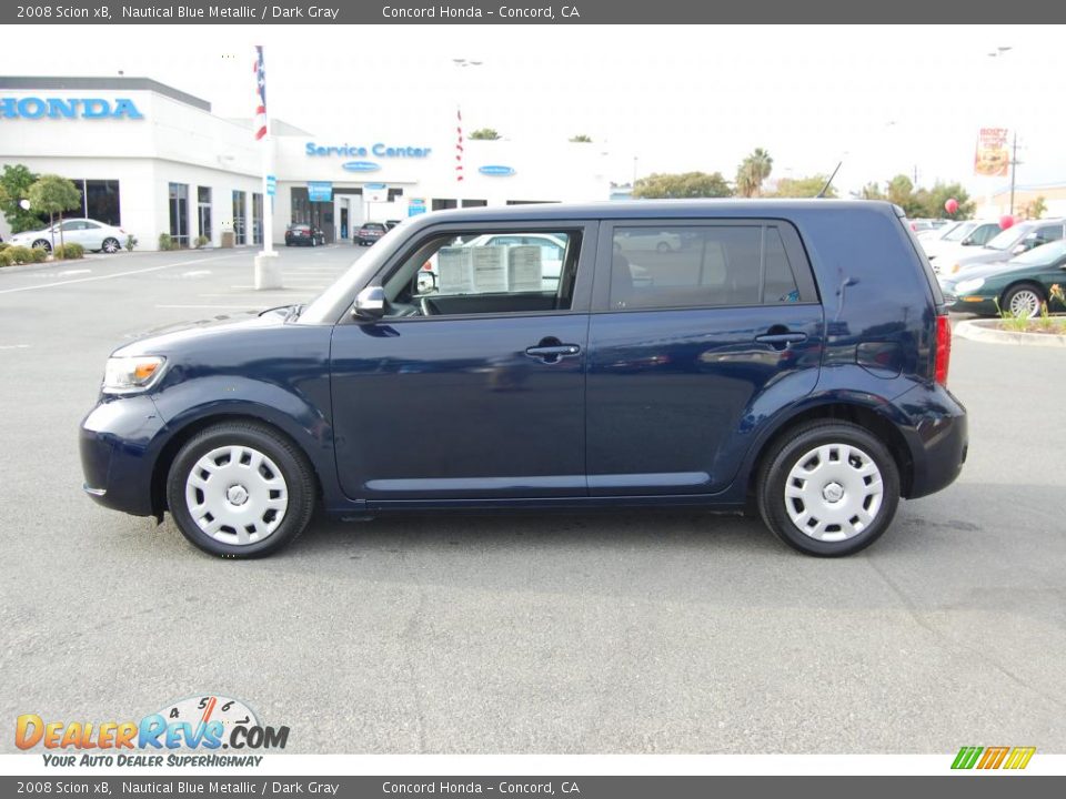 2008 Scion xB Nautical Blue Metallic / Dark Gray Photo #6