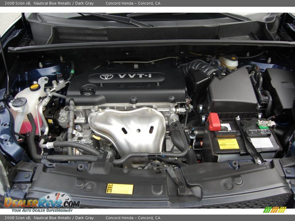 2008 Scion xB Nautical Blue Metallic / Dark Gray Photo #9