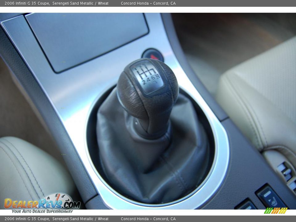2006 Infiniti G 35 Coupe Serengeti Sand Metallic / Wheat Photo #20