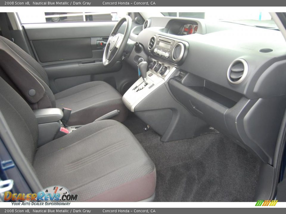 2008 Scion xB Nautical Blue Metallic / Dark Gray Photo #22