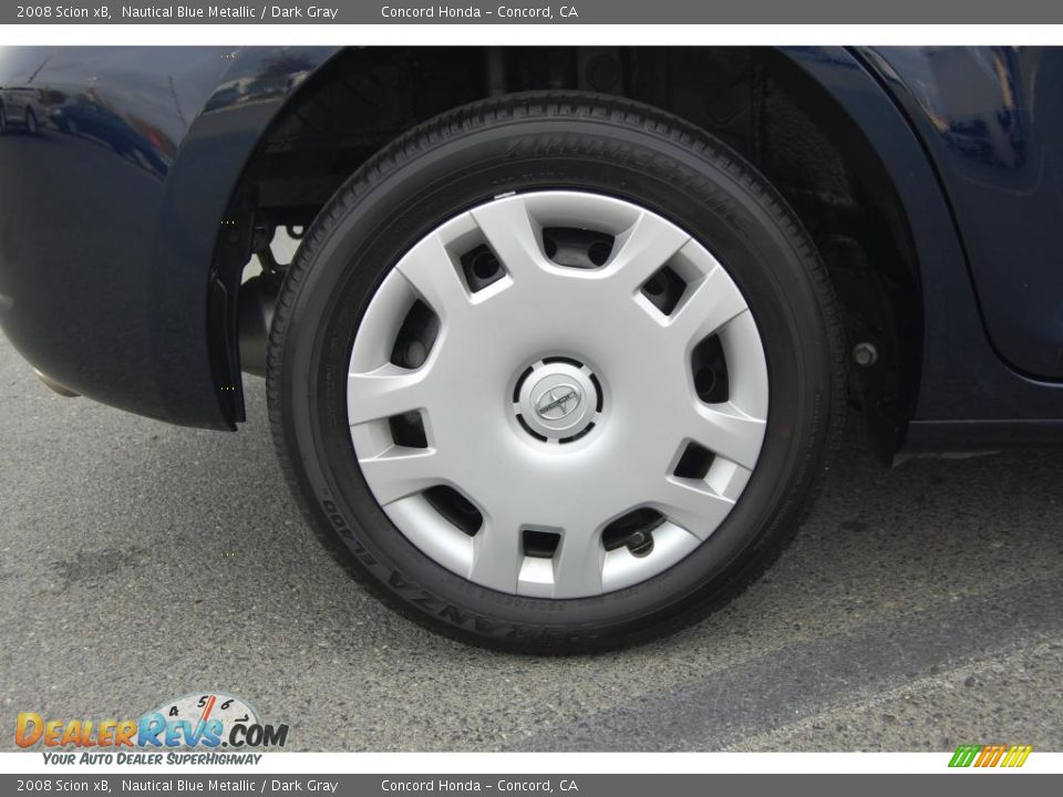 2008 Scion xB Nautical Blue Metallic / Dark Gray Photo #25