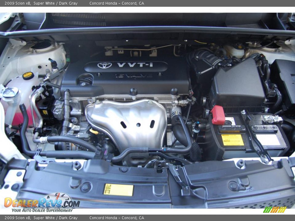 2009 Scion xB Super White / Dark Gray Photo #9