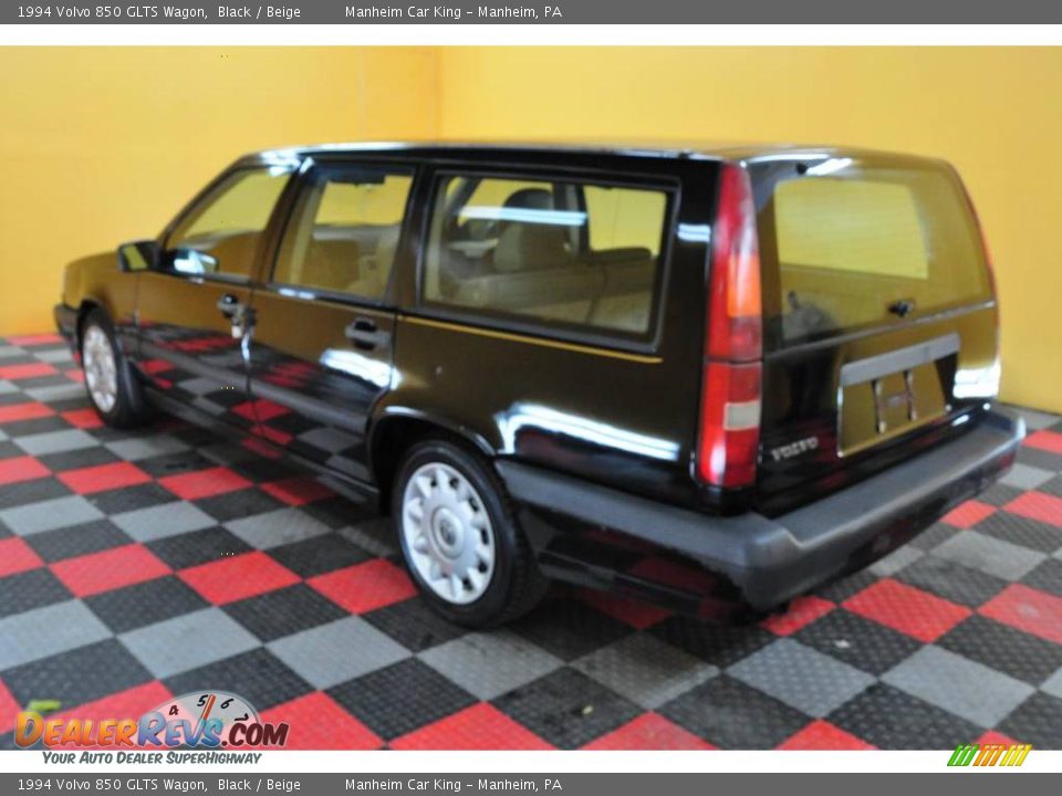 1994 Volvo 850 GLTS Wagon Black / Beige Photo #4