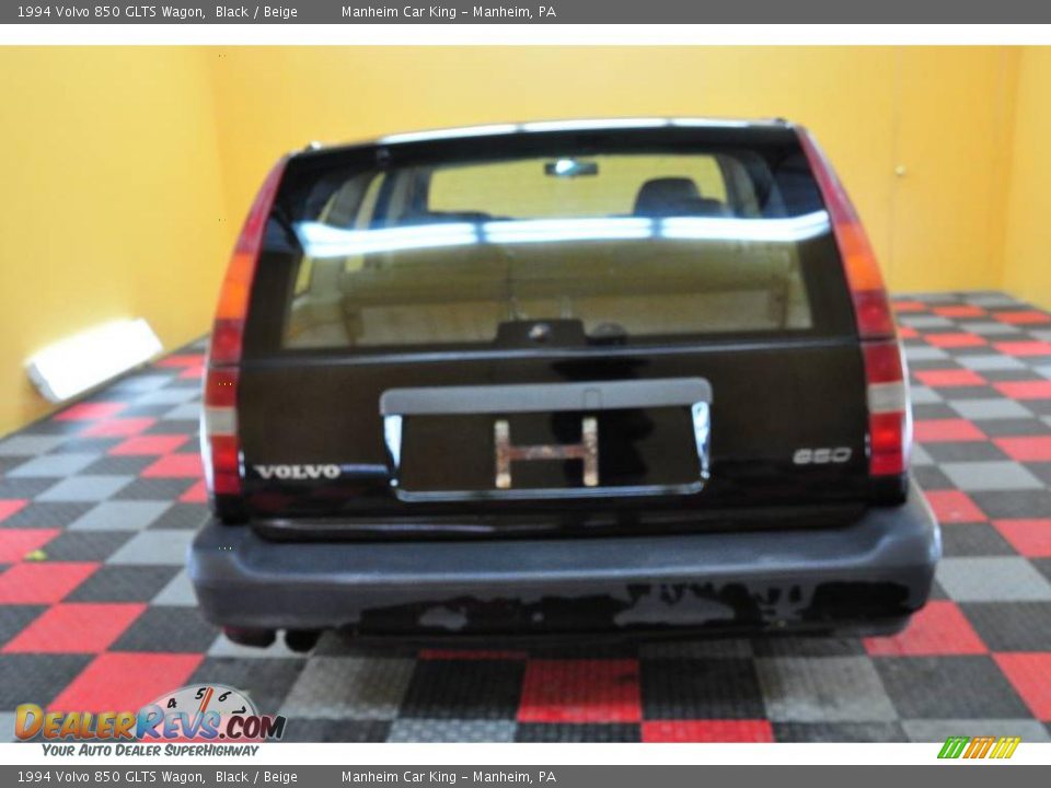 1994 Volvo 850 GLTS Wagon Black / Beige Photo #5