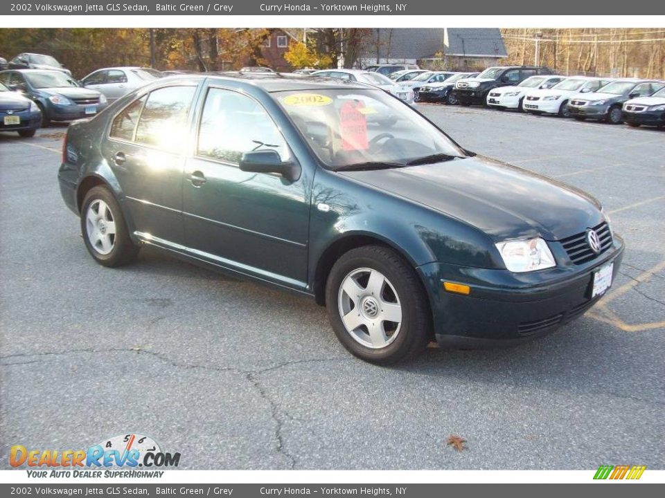 2002 Volkswagen Jetta GLS Sedan Baltic Green / Grey Photo #1