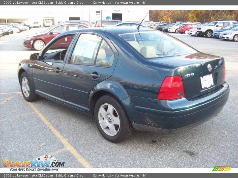 2002 Volkswagen Jetta GLS Sedan Baltic Green / Grey Photo #2