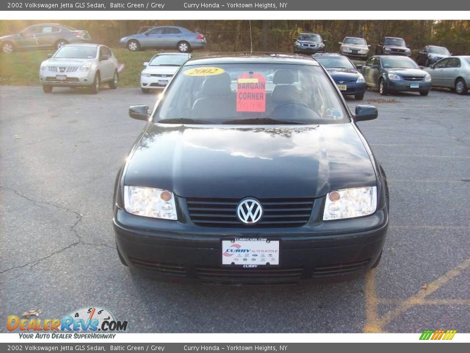 2002 Volkswagen Jetta GLS Sedan Baltic Green / Grey Photo #3