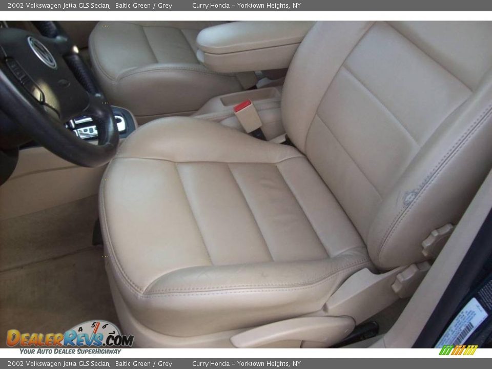 2002 Volkswagen Jetta GLS Sedan Baltic Green / Grey Photo #6