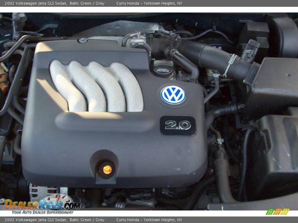 2002 Volkswagen Jetta GLS Sedan Baltic Green / Grey Photo #7