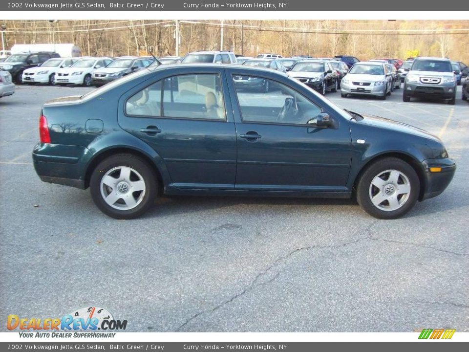 2002 Volkswagen Jetta GLS Sedan Baltic Green / Grey Photo #20