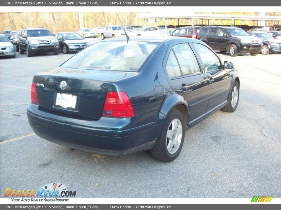 2002 Volkswagen Jetta GLS Sedan Baltic Green / Grey Photo #22