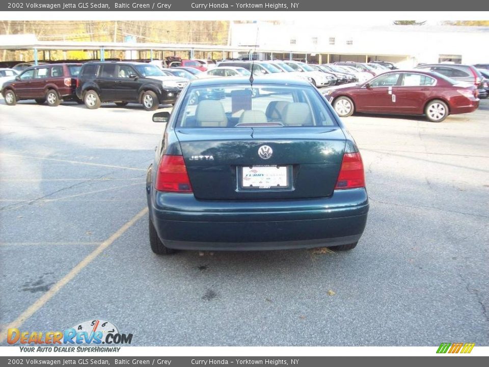 2002 Volkswagen Jetta GLS Sedan Baltic Green / Grey Photo #23