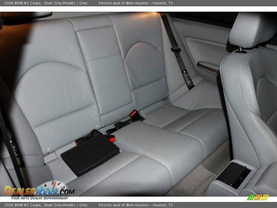 2006 BMW M3 Coupe Silver Grey Metallic / Grey Photo #7