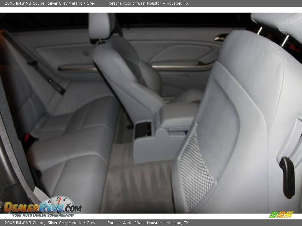 2006 BMW M3 Coupe Silver Grey Metallic / Grey Photo #12
