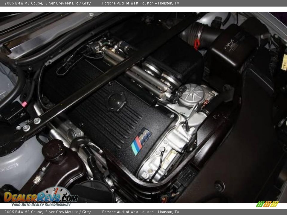 2006 BMW M3 Coupe Silver Grey Metallic / Grey Photo #18