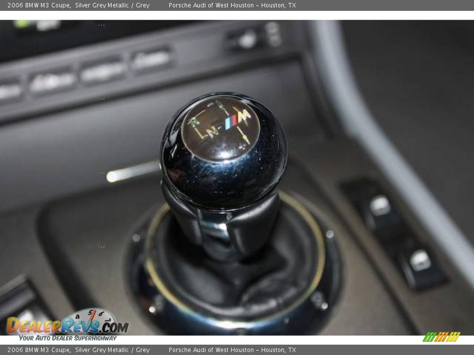 2006 BMW M3 Coupe Silver Grey Metallic / Grey Photo #21